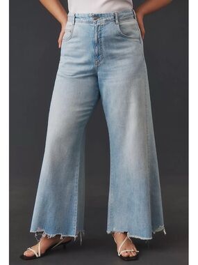 Anthropologie Pilcro The Adi Regenerative Cotton Flare Jeans